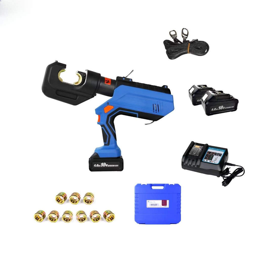 أداة تجعيد كهربائية لاسلكية نح - مراجعة Hydraulic Crimping Tool 400Mm2 وسعره