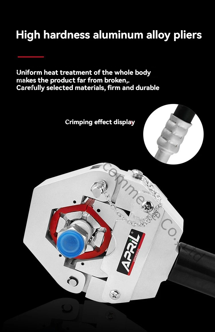 آلة كبس خراطيم التكييف الهيدرو - مراجعة Hydraulic Hose Crimper Machine وسعره