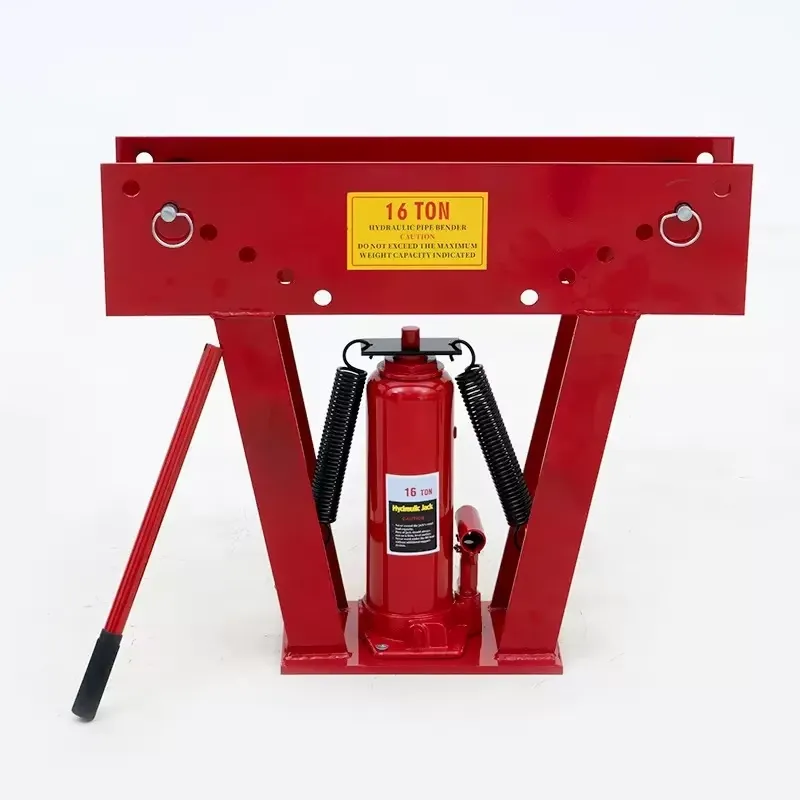 آلة ثني الأنابيب الصناعية بمقب - مراجعة Hydraulic Pipe Bender 12 Ton وسعره